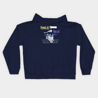 Bop a wheelie! Kids Hoodie